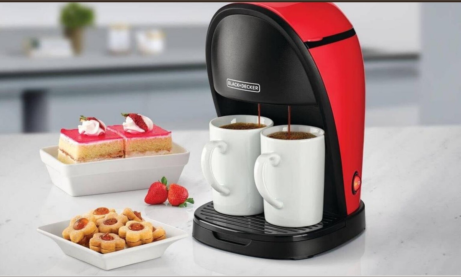 Black+Decker DCM48-B5 – 2-Cup Twin Serve Drip Coffee Maker