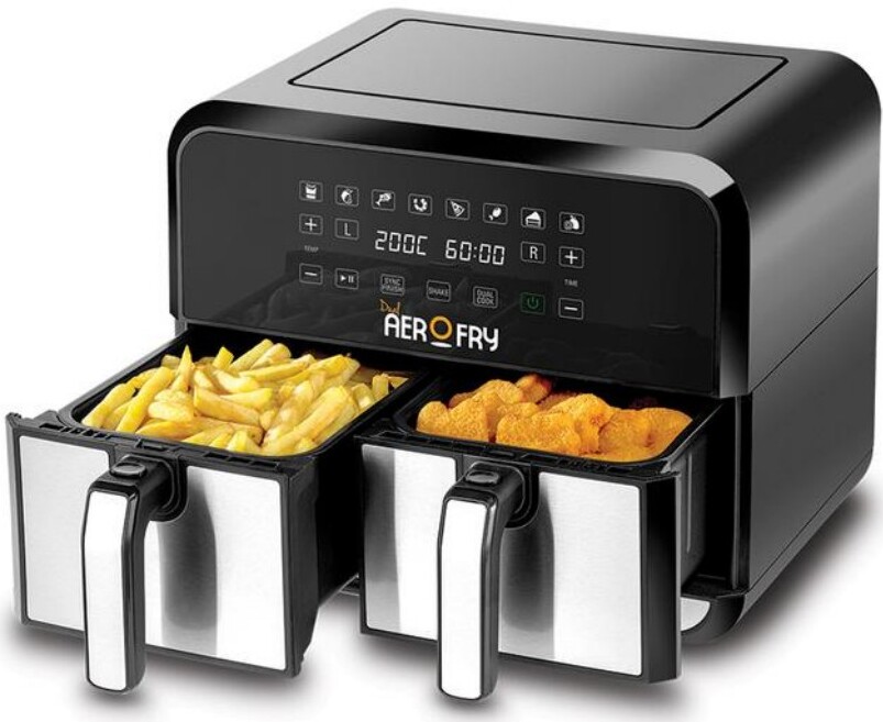 Black+Decker DZAF1700-B5 – Dual Zone Air Fryer 4L + 4L