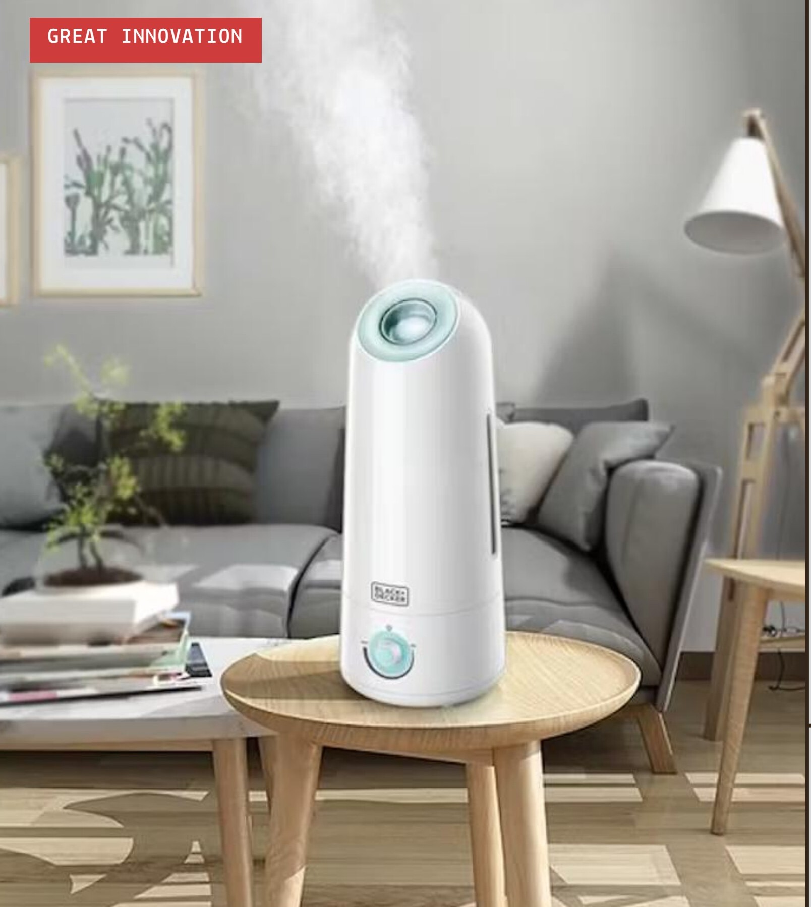Black+Decker HM5000-B5 – 5L Ultrasonic Humidifier