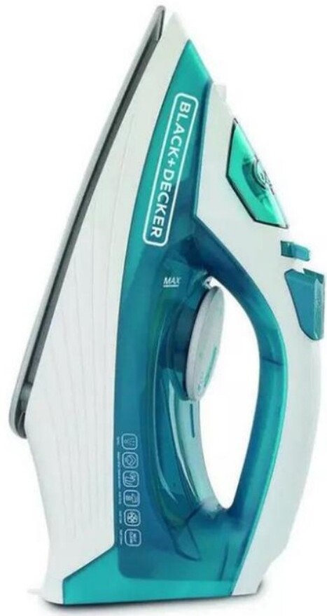 Black+Decker X1575-B5 – 1600W Steam Iron (Nonstick Soleplate)