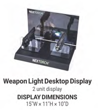 Weapon Light Desktop Display